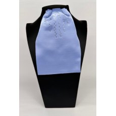 "BLING" (41) Cornflower Blue Contrast Colour Middle with Clear Crystals "BLING" (41) Cornflower Blue Contrast Colour Middle with Clear Crystals