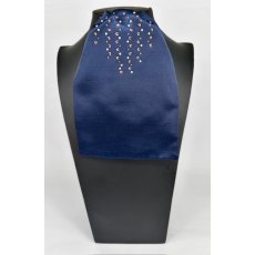 "BLING" (01) Navy Contrast Colour Middle with Rose Gold Crystals "BLING" (01) Navy Contrast Colour Middle with Rose Gold Crystals