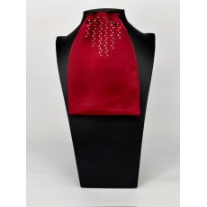 "BLING" (18) Burgundy Contrast Colour Middle with Clear Crystals "BLING" (18) Burgundy Contrast Colour Middle with Clear Crystals