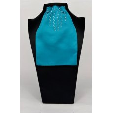 "BLING" (05) Aqua Contrast Colour Middle with AB & Clear Crystals "BLING" (05) Aqua Contrast Colour Middle with AB & Clear Crystals