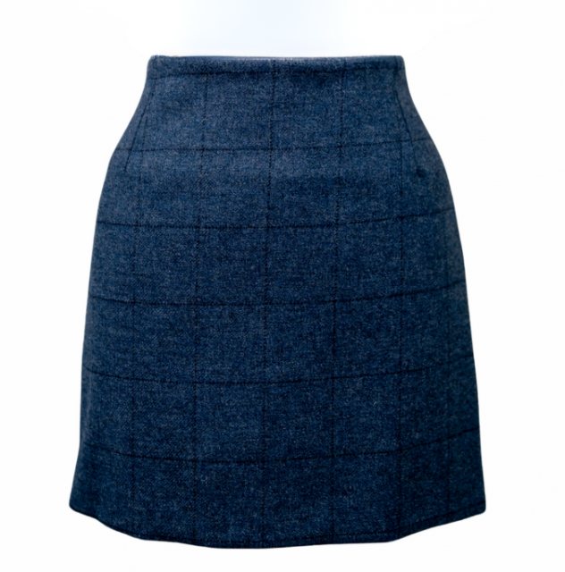 Tweed by Emily Tweed Skirt - Flintstone & Midnight - CGE122