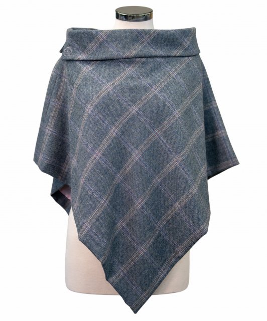 Tweed by Emily Tweed Poncho - Sandpiper - CGE133