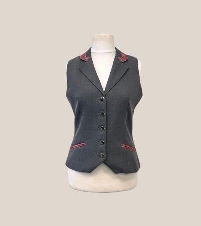 Equi-Jewel by Emily Galtry Ex Demo - Equi-Jewel by Emily Ladies Competition Waistcoat - UK Size 10