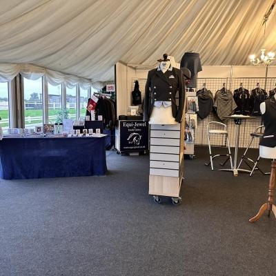 All set up at ARENA UK SHOW Centre for the British Dressage Petplan Area Festivals Summer Finals 😊...