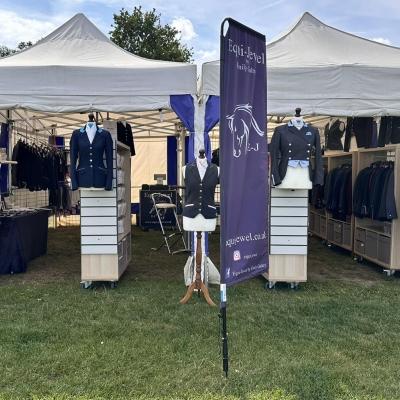 All set up and ready for Day 1 at the bd_southandeast Senior Home Nations at addingtonequestrian